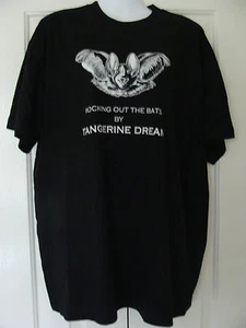 T Shirt Tangerine Dream : Rocking Out The Bats Concert 2009 Black XXL - Picture 1 of 2