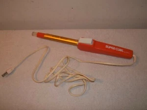 Vintage Gillette Super Curl Curling Iron - Picture 1 of 8