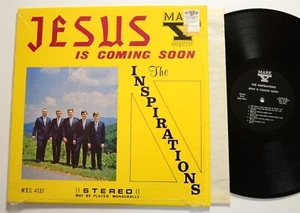 GOSPEL LP The Inspirations (NC) Jesus is Coming Soon Mark V LP 4137 - Picture 1 of 2
