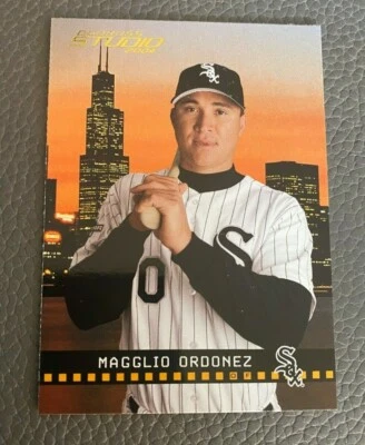 2004 Donruss Studio Magglio Ordonez #55 White Sox - Image 1 of 2
