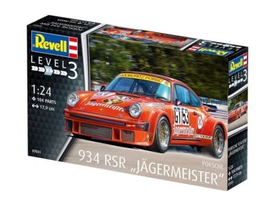 Revell Porsche 934 RSR "JÄGERMEISTER" Kit De Modelo 1:24 - 07031 - Imagen 1 de 3