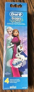 ORAL-B Stages Power Disney gefrorene Ersatzbürstenköpfe 4er-Pack - Bild 1 von 2