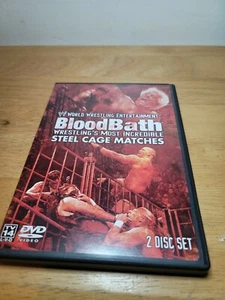 WWE - Bloodbath - Greatest Steel Cage Matches DVD 2-Disc Set Free Shipping - Picture 1 of 5