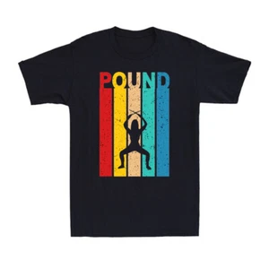 Pound Workout Pound Training Sticks Fitness Vintage Men's T-Shirt Short Sleeve - Picture 1 of 9