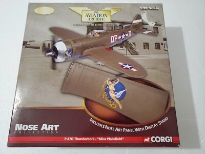 CORGI 1:72 The Aviation Archive P-47D Thunderbolt - “Miss Plainfield” US33816 - Image 1 of 4