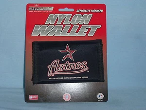 HOUSTON ASTROS Nylon dreifach faltbare GELDBÖRSE von Rico neu in Verpackung - Bild 1 von 2