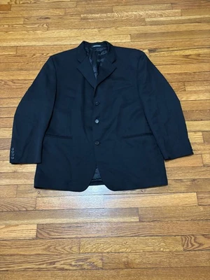 Chaqueta Blazer De Colección RRL Ralph Lauren Para Hombres Talla 46R Abrigo Deportivo de Lana Negro Foto 1 de 4