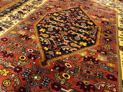 COLLECTRS' ITEM Antique Tribal  Natural Vegetable Dye Caucasian Kurk Wool Kazak - Image 1 of 4