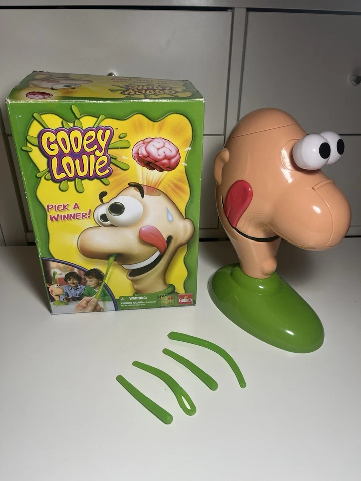 Gooey Louie Game Put Your Finger In His Nose- 2012, Incomplete, w/Box, Rare - Image 1 of 4