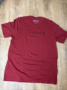 Lineage Fitness Atheletic Wear T-Shirt Rot 2XL 100% Baumwolle - Bild 1 von 7