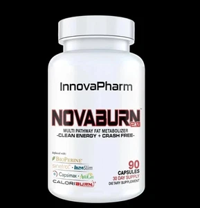 InnovaPharm NOVA BURN 2.0 Multi Pathway Fat Metabolizer Clean Energy | Pack of 1 - Picture 1 of 5