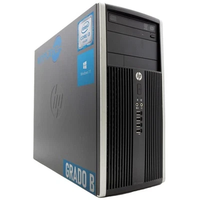 Hp 6300 Mt I3 3.30ghz 16gb 240gb 1tb 2gb Gpu Gt710 Win11 Rs232 Co Ricondizionato - Immagine 1 di 4
