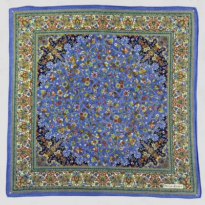 Pañuelo vintage Yves Saint Laurent pañuelo pañuelo pañuelo cuadrado de bolsillo Foto 1 de 4