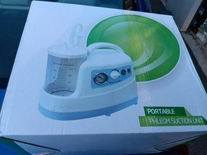 Portable Vacuum Phlegm Unit Mucus Suction Machine FOR Emergency Medical AC250V - Picture 1 of 1