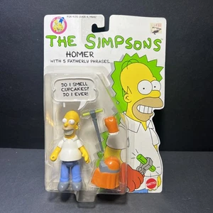 🔥🔥Figura de acción de Homero de Los Simpson con 5 frases paternales 1990 Mattel🔥🔥 - Imagen 1 de 10