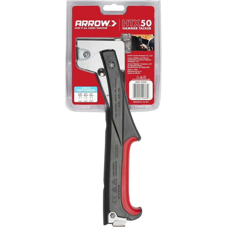 Arrow HT50 Schwerlast Hammertacker für Dachdämmung Teppichunterlage - Bild 1 von 4