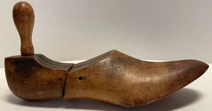 Antiker verstellbarer Schuhleisten aus Holz (1), Miller O.A.M. CO. um 1920-30er Jahre - Bild 1 von 6