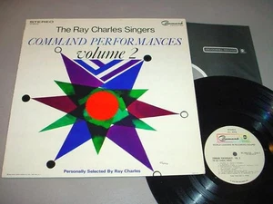 RAY CHARLES SINGERS LP Command Performances Volume 2 - Command RS896SD - Picture 1 of 1