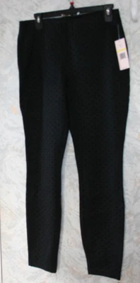 NANETTE LEPORE polka dot printed stretch pants.Size medium.Black color.NWT. - Image 1 of 3