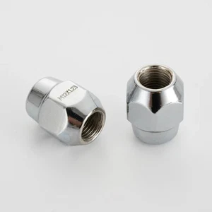 20pc Wheel Lug Nuts Screw for Nissan Renault Natjet M12x1.25 Hex 21mm Thick 28mm - Picture 1 of 7