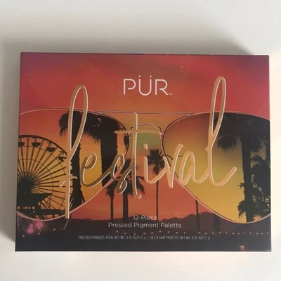 PUR - Festival 12-Piece Pressed Pigment Palette - Limited Edition - New!! - Image 1 of 2