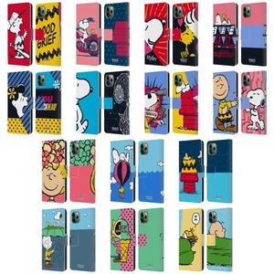FUNDA OFICIAL DE LIBRO DE CUERO CACAHUETES Y RISAS PARA TELÉFONOS iPHONE DE APPLE - Imagen 1 de 16