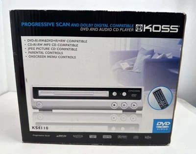 Koss KS4110 DVD Player Brand New - Image 1 of 3