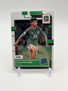 2022-23 Donruss Soccer Optic Rated Rookie Kevin Alvarez #186 Mexico