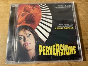 PERVERSIONE / STRESS (Carlo Savina) OOP Quartet Ltd Soundtrack Partitur CD VERSIEGELT - Bild 1 von 2