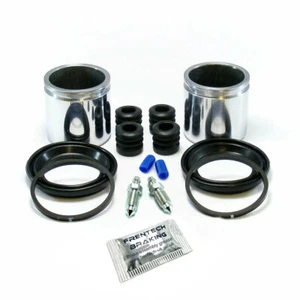 2x Front Brake Caliper Repair Kits & Pistons For Ford Sierra 1982-1986 (Girling) - Picture 1 of 9