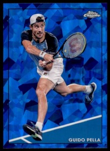 2021 Topps Chrome Sapphire Tennis #52 Guido Pella