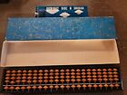 Japanese Soroban Abacus Calculator. 67-8487.  21 Rods/5 Beads Per Rod. With Box