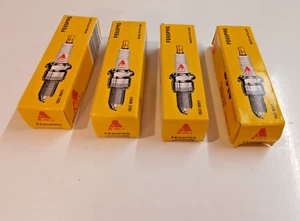 4 x ALCO FE65PRS SPARK PLUGS, BPR6ES, WR7DC LONG REACH, FLAT SEAT - Picture 1 of 4