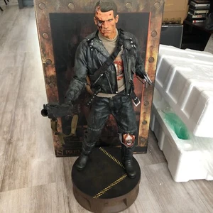 SIDESHOW T2 TERMINATOR 2 JUDGMENT DAY T-800 Premium Battle Damaged - Picture 1 of 20