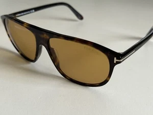 NEW TOM FORD PRESCOTT TF1027 ECO 52E UNISEX SUNGLASSES FT1027/S 52E HAVANA - Picture 1 of 7