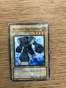 1996 Elemental Hero Clayman 1st Edition YSD-EN009 Yu-Gi-Oh - Picture 1 of 2