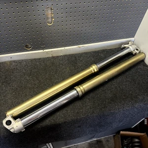 04-08 Honda CRF250 CRF450 250 450 OEM SHOWA FRONT FORKS SUSPENSION DAMPEN (GOOD) - Picture 1 of 6