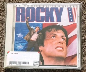 ROCKY V - ORIGINAL MOTION PICTURE SOUNDTRACK CD ALBUM - JAPAN (1990) - RARE - Picture 1 of 8