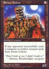 Straw Golem X4 (Weatherlight) MTG (NM) *CCGHouse* Magic