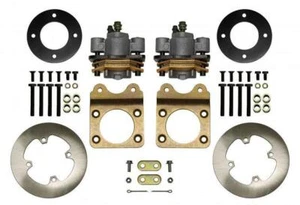 SuperATV Front Disc Brake Kit For Honda 300/350/400/450/500/650 - Picture 1 of 7