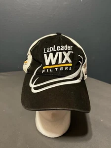 WIX Filter Adjustable Baseball Cap Hat Black Yellow White Lap Leader - Picture 1 of 6