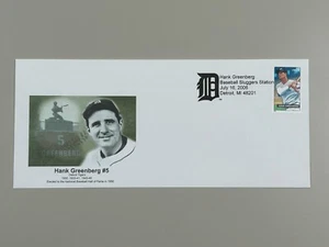 RARA busta statua Hank Greenberg Baseball Slugger Station HOF Tigers Comerica - Foto 1 di 2