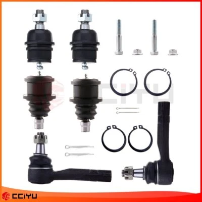 Set Of 6 For 1998-2010 Mazda B4000 Front Tie Rod End Ball Joint Suspension Kit Foto 1 de 4