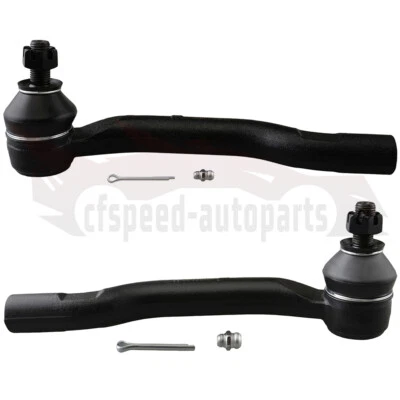 2PCS Front Steering Outer Tie Rod End For 13-18 Toyota Avalon 12-17 Toyota Camry - Image 1 of 4