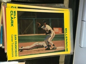 1991 star millennium #53 Will Clark giants/1000! wc22