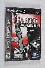 Tom Clancy's Rainbow Six: Lockdown (Sony PlayStation 2, 2005) authentic, tested