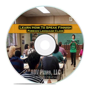 Learn How To Speak Finnish, Fluent Foreign Language Training Class, CD D92 - Picture 1 of 1