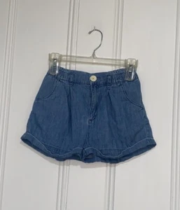 ZARA Kids Paper bag Waist Shorts - Picture 1 of 4