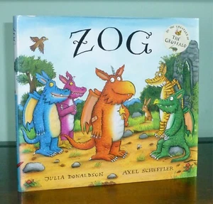 1st Print Zog Julia Donaldson Axel Scheffler Alison Green 2010 UK HB Gruffalo - Picture 1 of 9