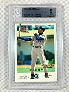 Fleer Focus #247 Ichiro Suzuki BGS 9 Bj 2001 neuwertig - Bild 1 von 3